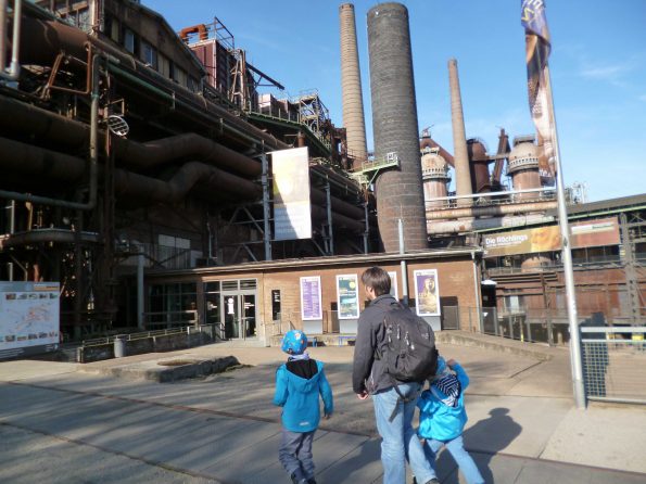 Weltkulturerbe Völklinger Hütte, Ausflug mit Kind, Saarbrücken, Klettertouren