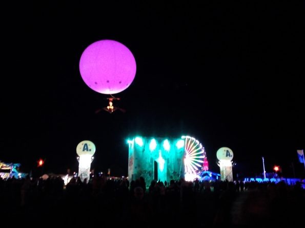 Konzert im Dunkeln, Foo Fighters, Lollapalooza bei Nacht