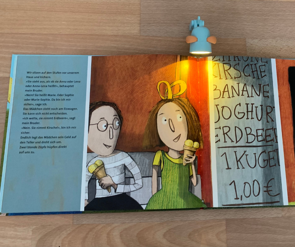 Leseprobe Kinderbuch Das Mädchen mit den vier Namen von Frauke Angel