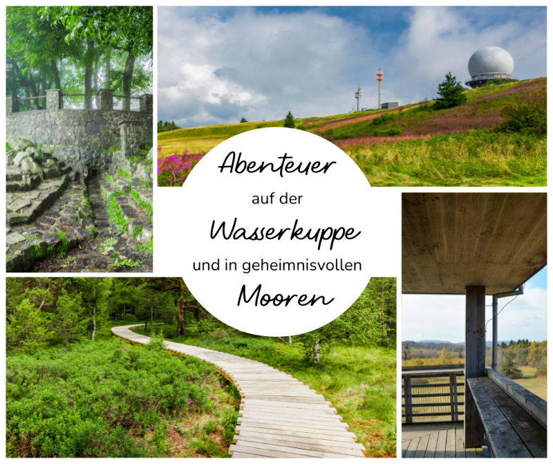 Abenteuer auf der Wasserkuppe, Rhön mit Kindern